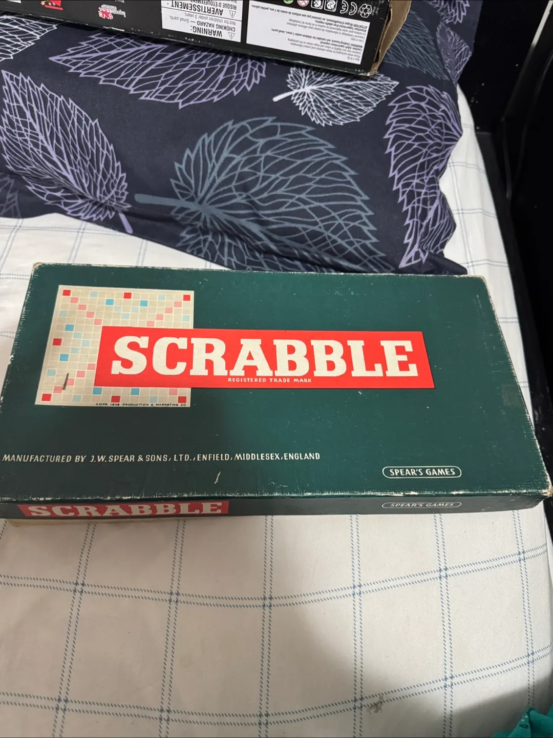 Vintage Scrabble Board Game