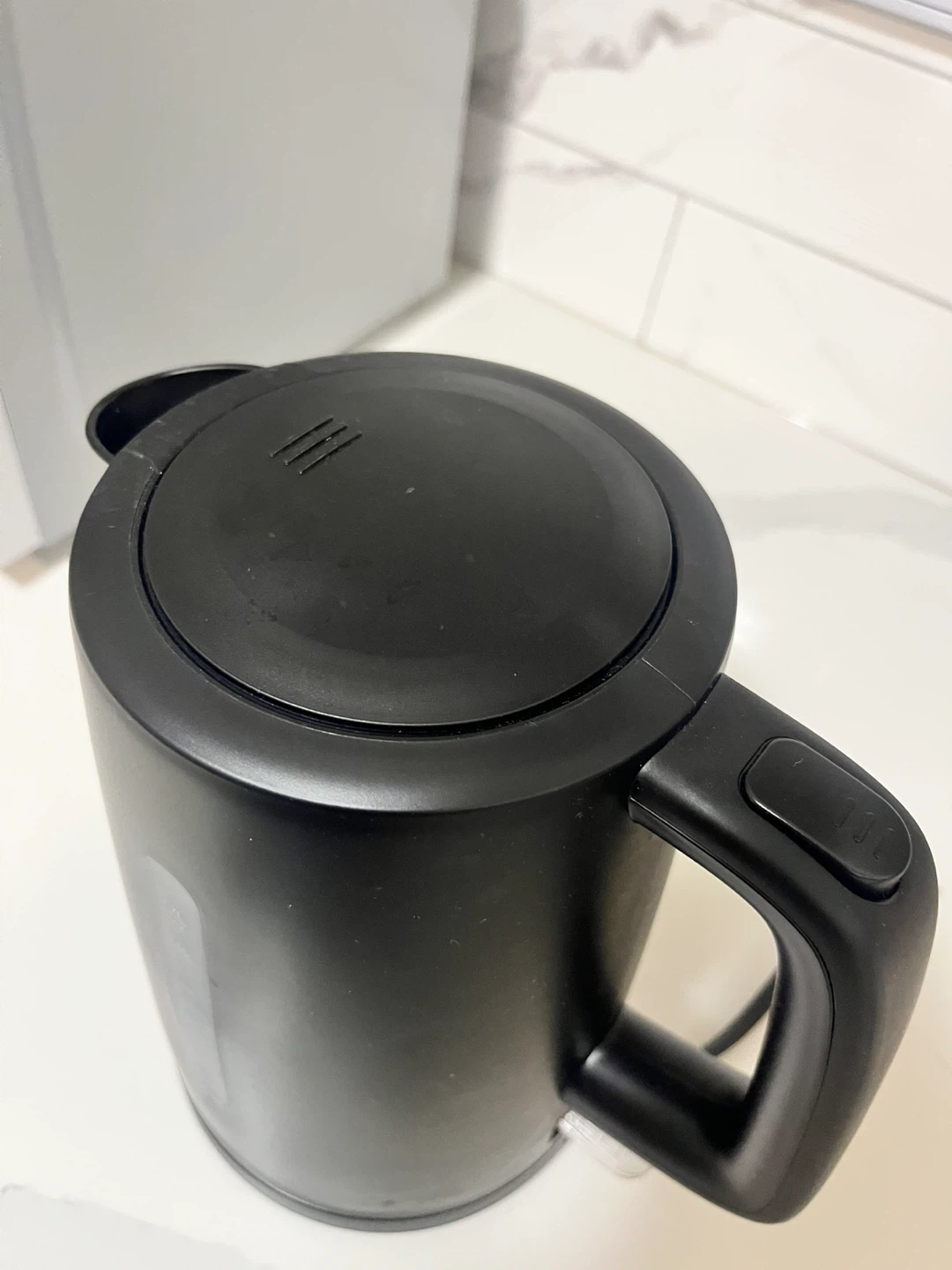 New Mainstays 1.7L Black Electric Kettle - photo 2