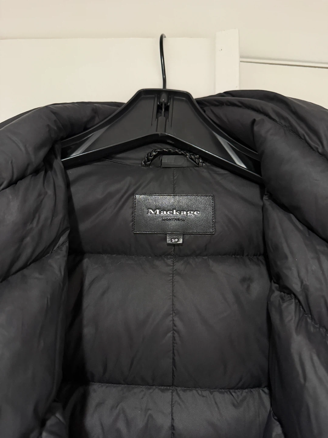 Mackage Charcoal Light Down Puffer Jacket - Size S - photo 5