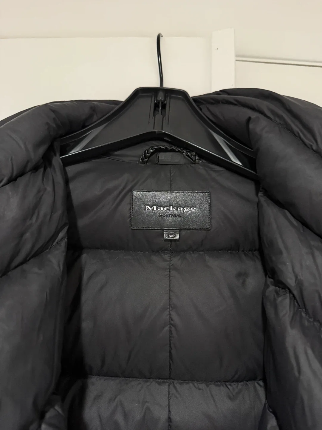 Mackage Charcoal Light Down Puffer Jacket - Size S image indicator(5)