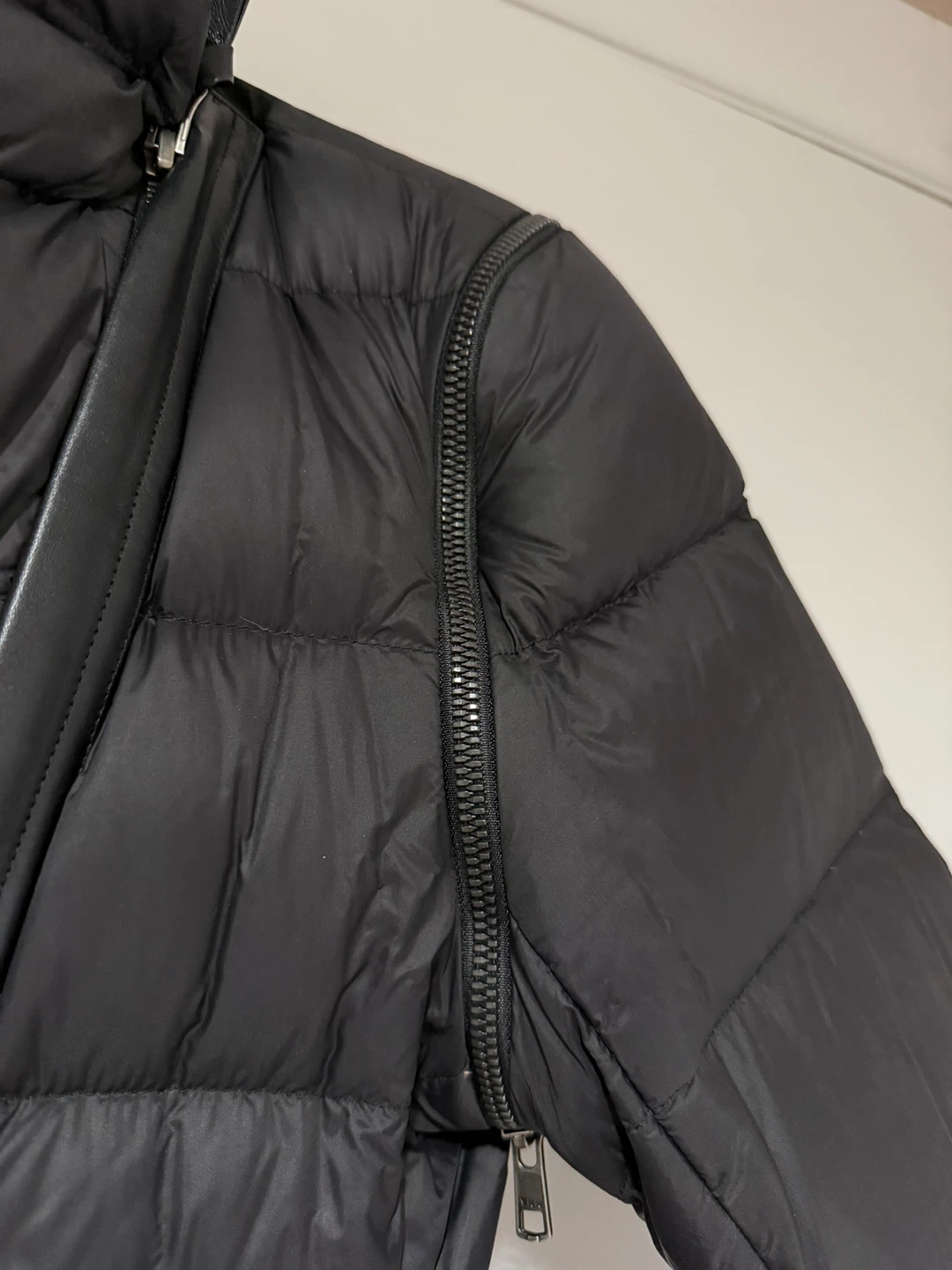 Mackage Charcoal Light Down Puffer Jacket - Size S - photo 3