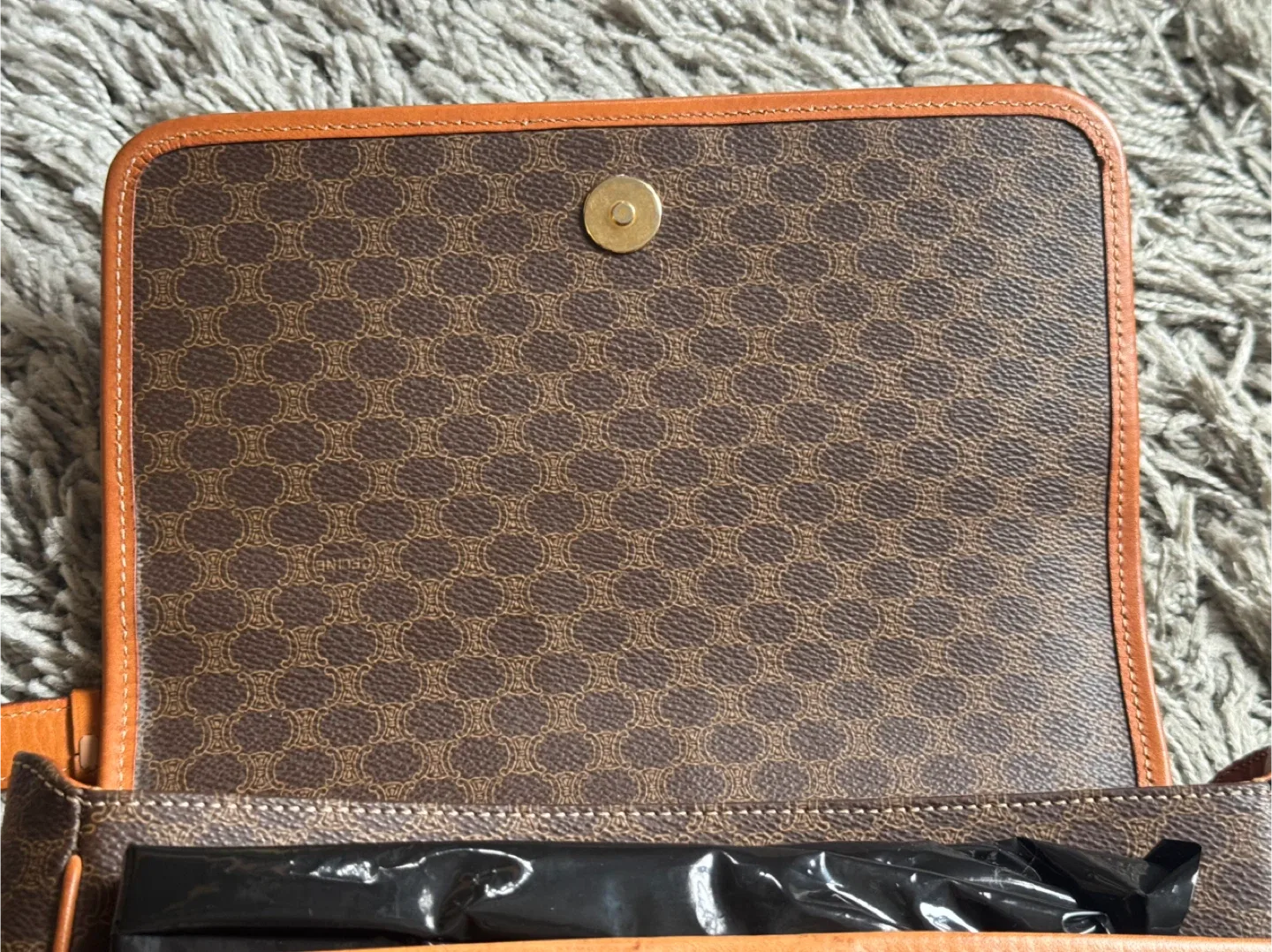 Celine Macadam Pattern Crossbody Bag image indicator(9)