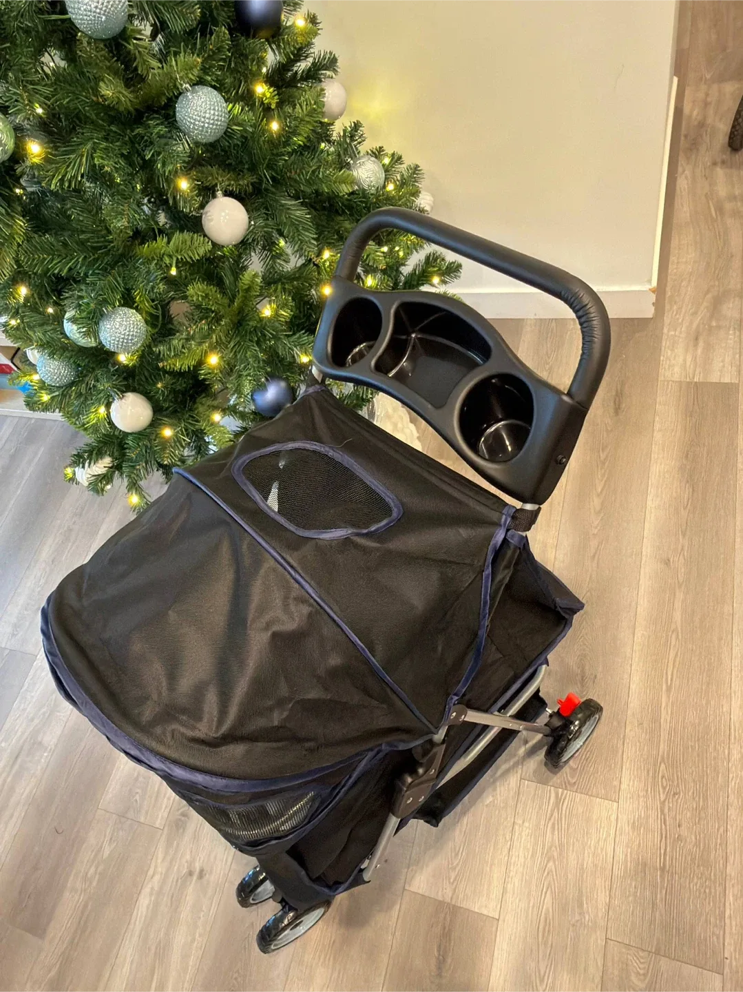 Black Pet Stroller image indicator(5)