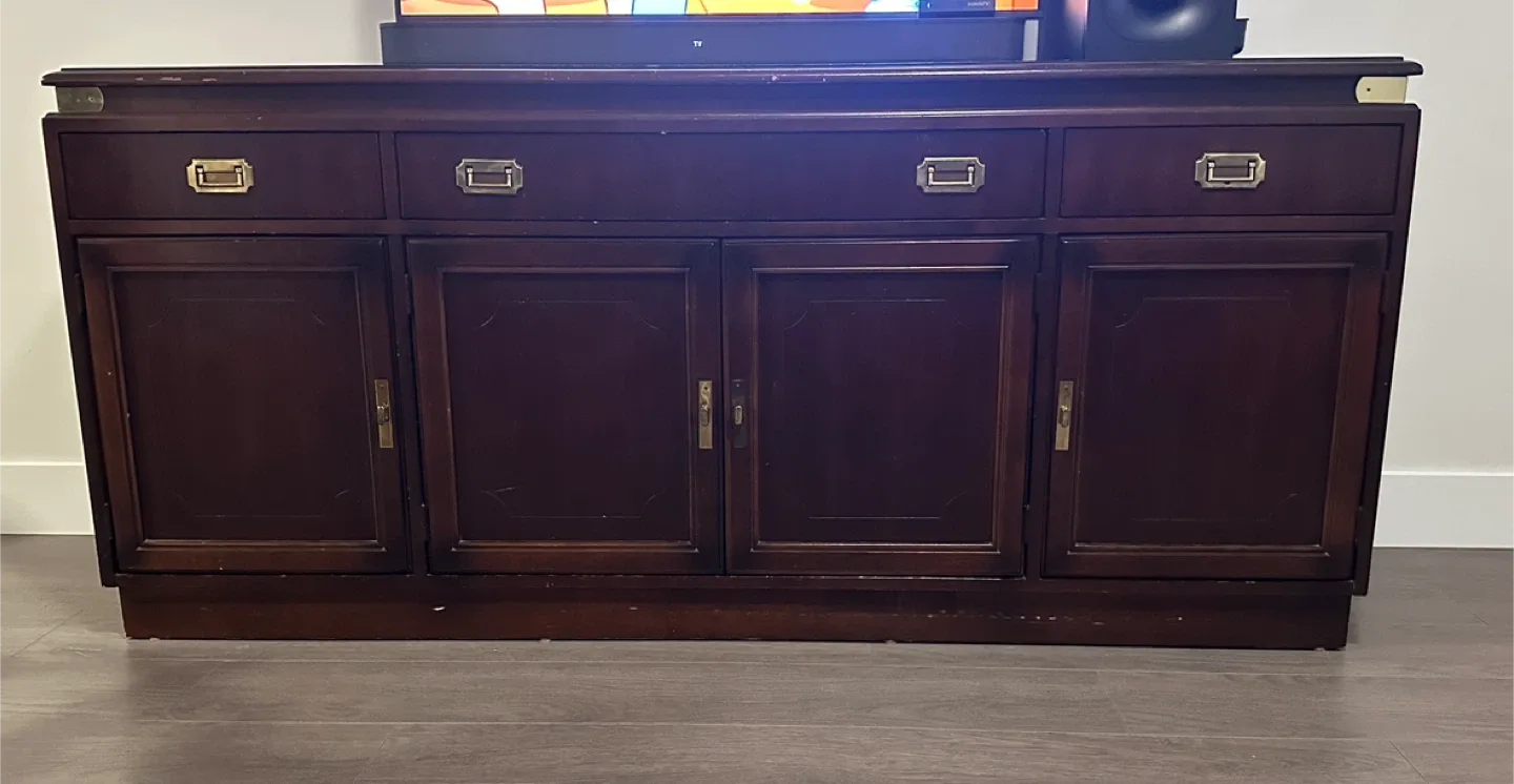 Wooden Sideboard with Storage