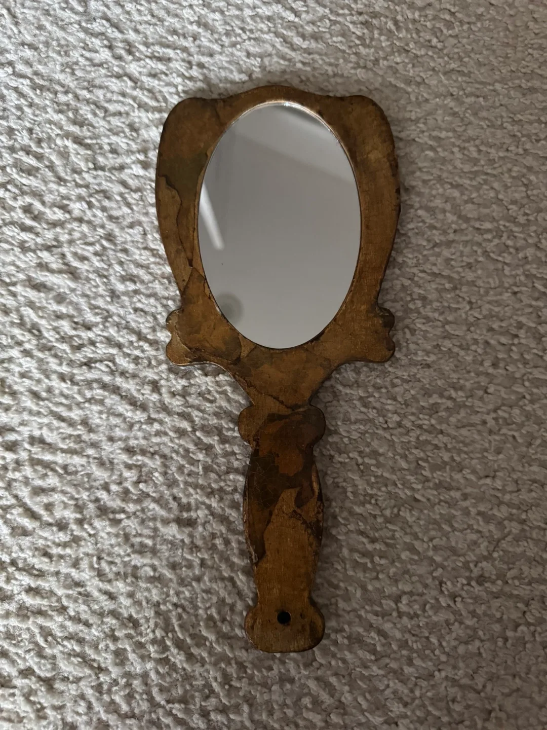Antique Handheld Mirror