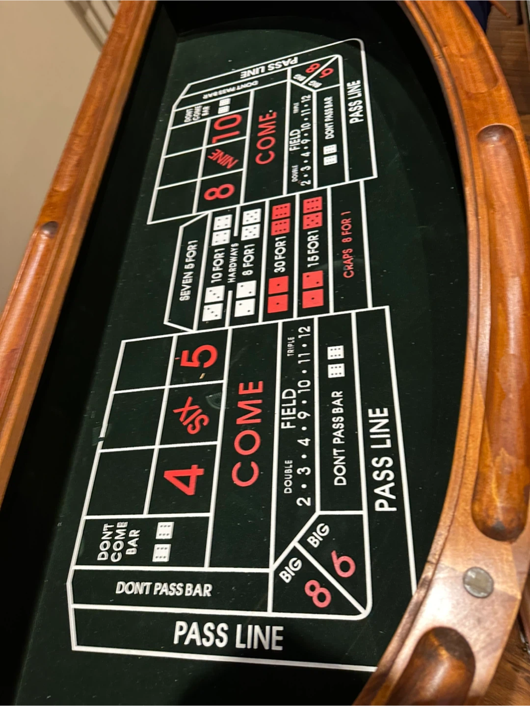 Sportcraft Texas Hold'em & Roulette / Bar - photo 4
