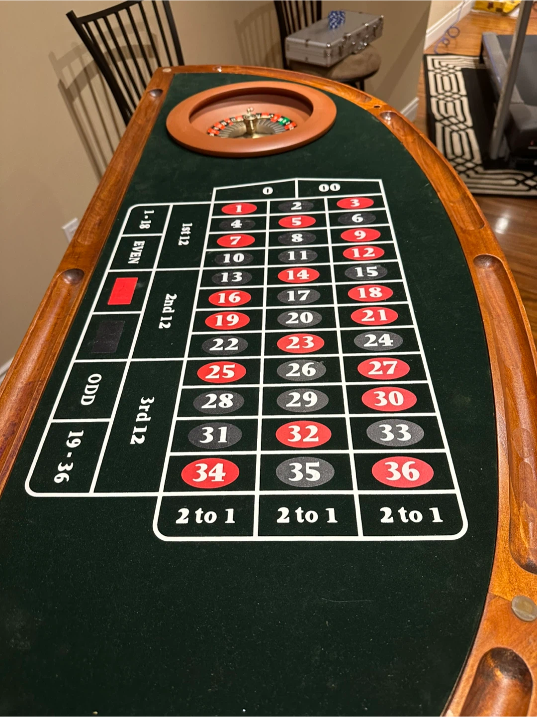 Sportcraft Texas Hold'em & Roulette / Bar - photo 3