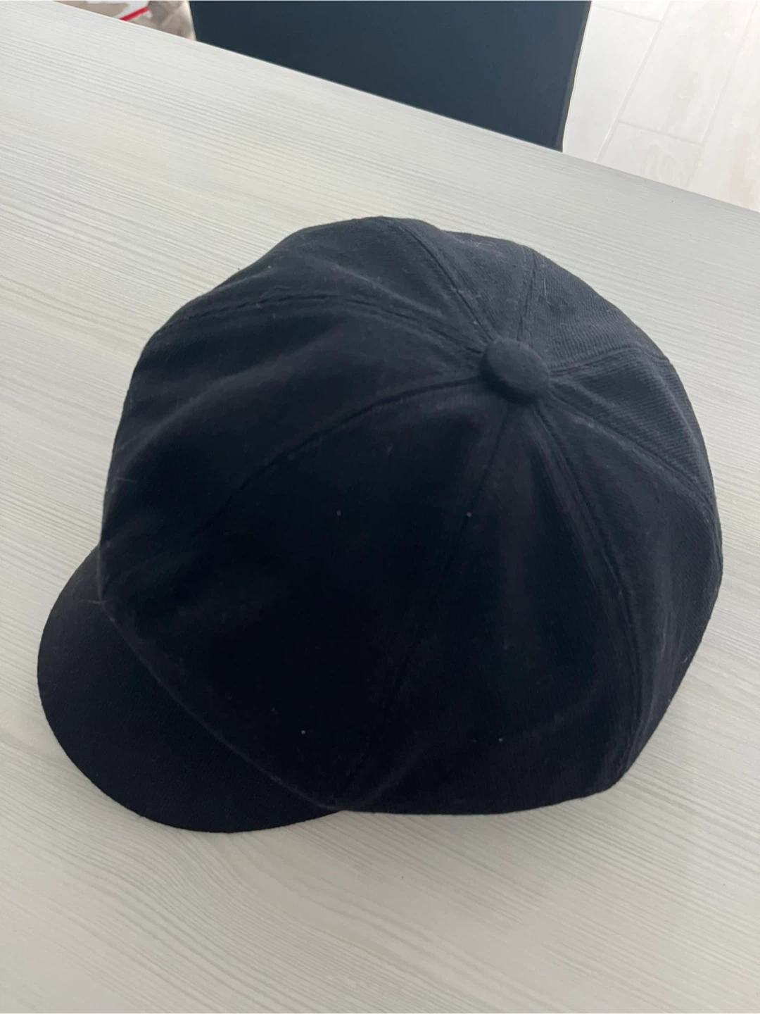 Black Newsboy Cap - photo 2