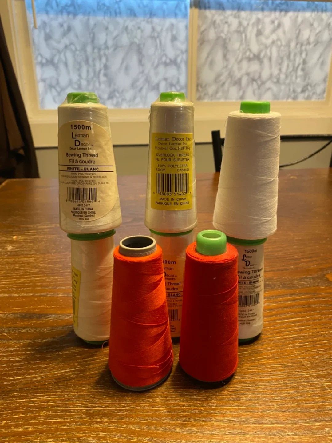 Lerman Decor Overlock Thread - 1500m