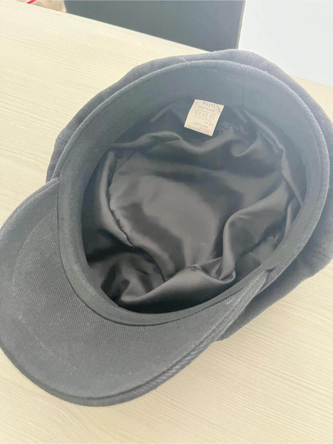 Black Newsboy Cap - photo 3