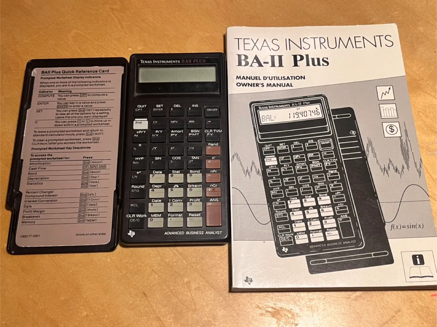 Texas Instruments BA II Plus Calculator