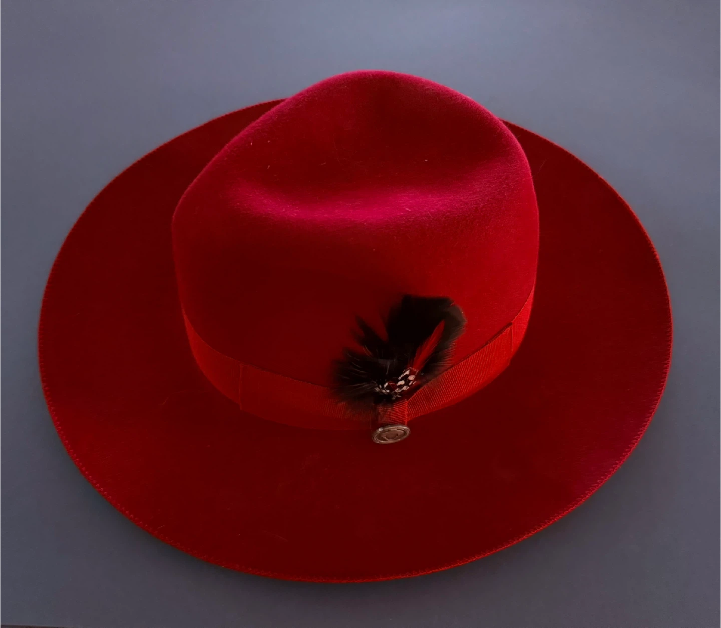 The Dutch Hatter Red Fedora - Size 54 - photo 2