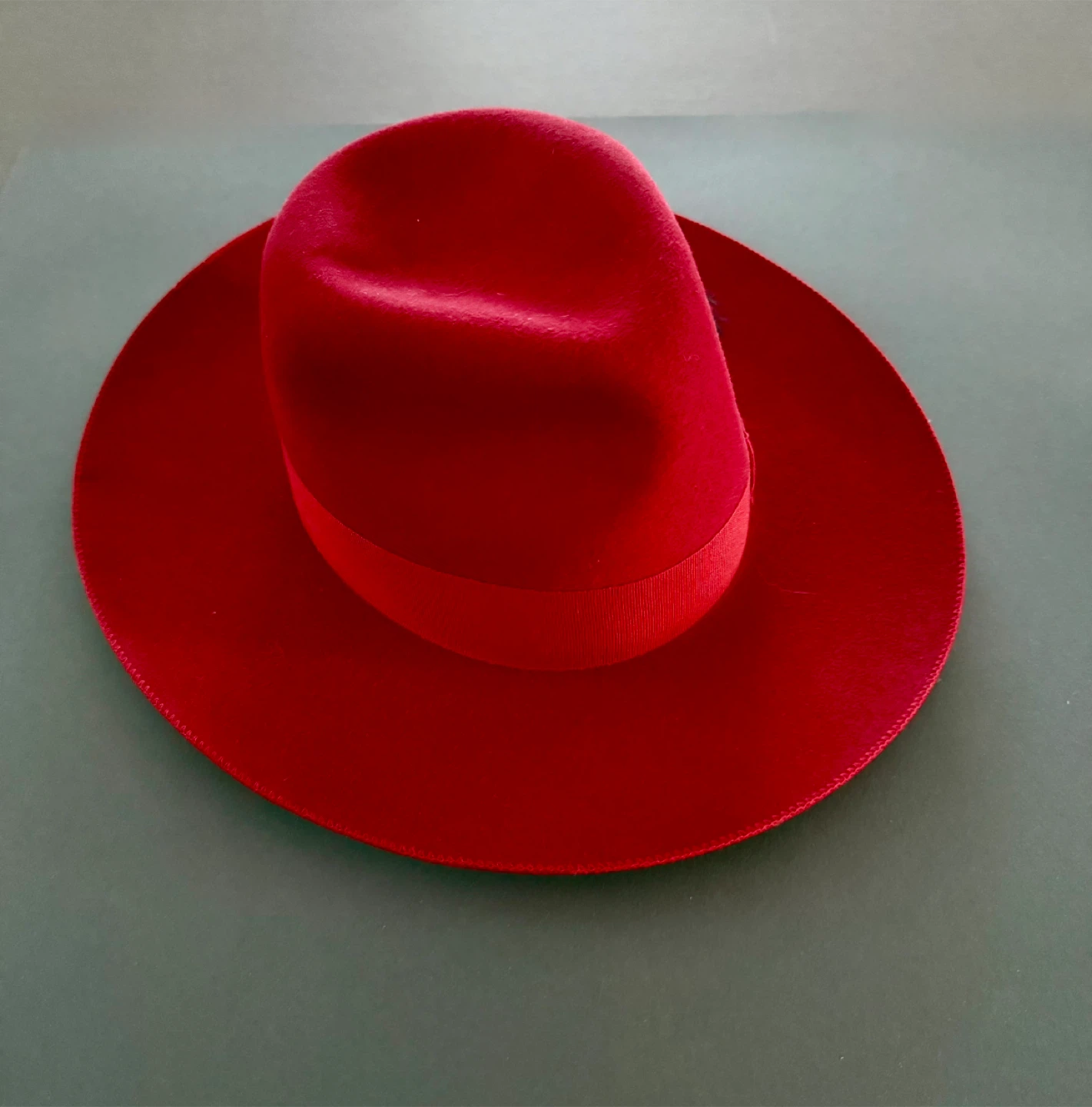 The Dutch Hatter Red Fedora - Size 54 - photo 3