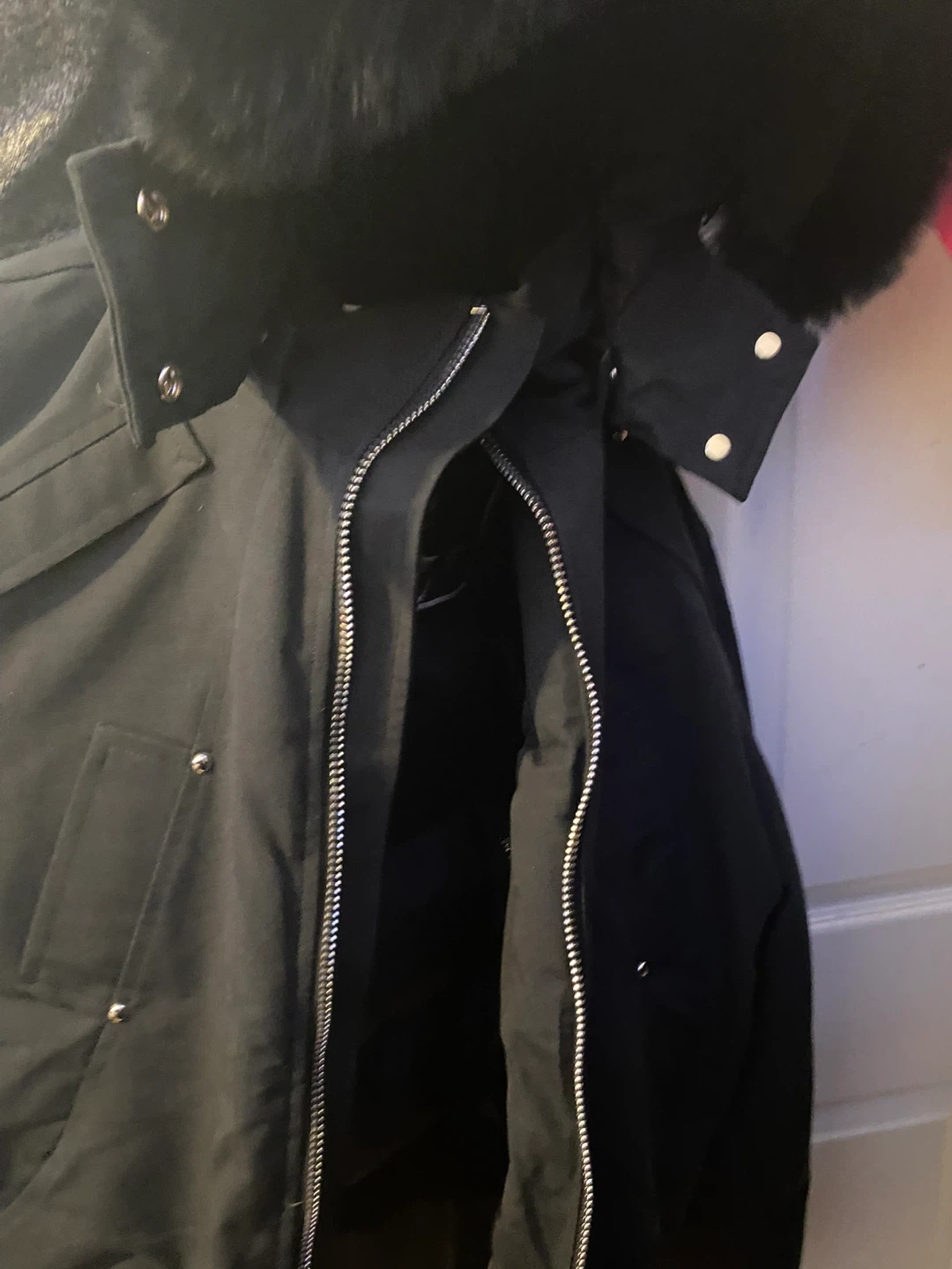 Moose Knuckles Black Down Jacket - photo 3