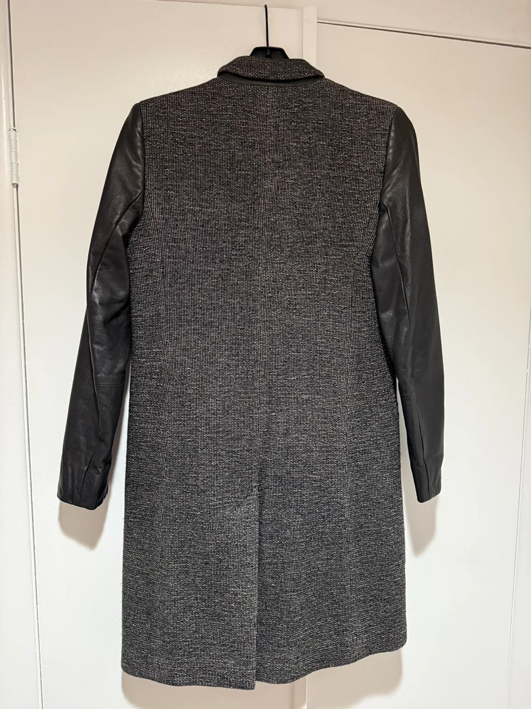 Aritzia Babaton Coat w/ Leather Sleeves - Size S image indicator(2)