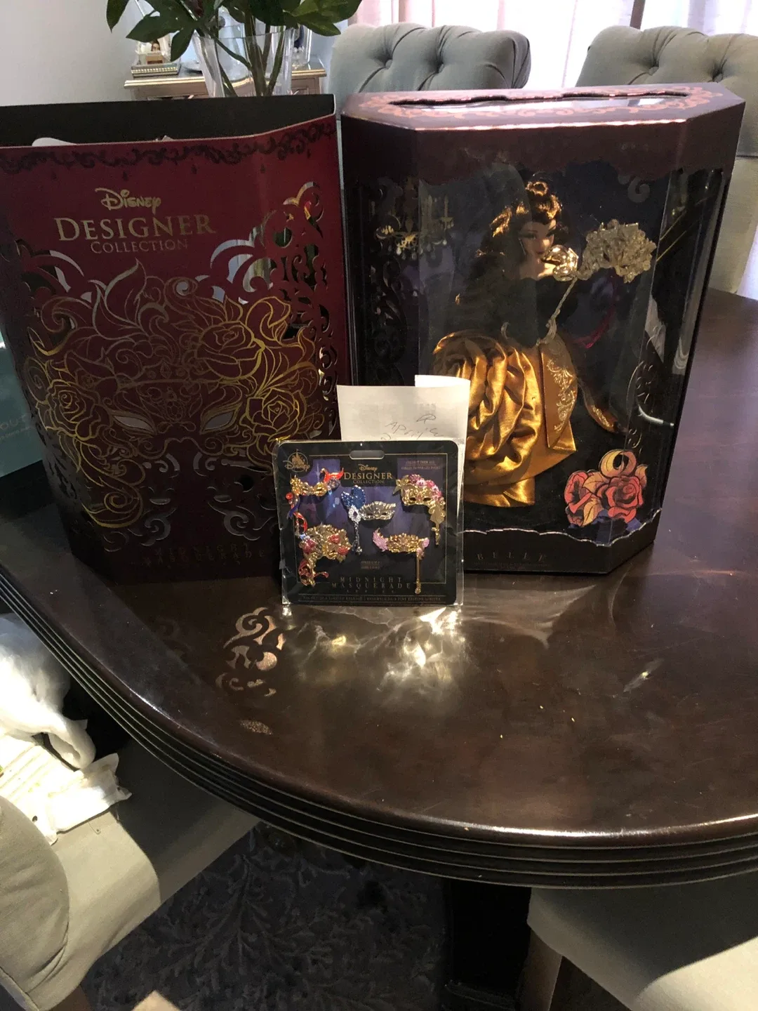 Limited Edition Disney Belle Doll Christmas Doll