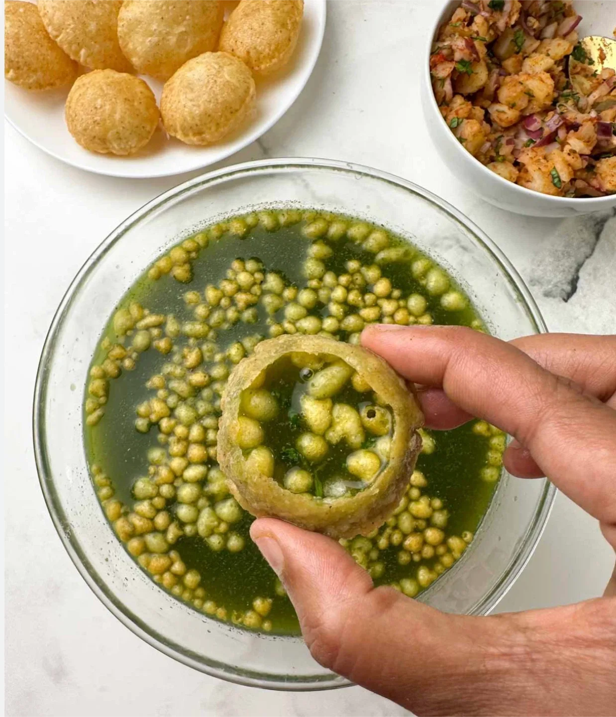 Gol Gappe / Pani puri #Cleanout