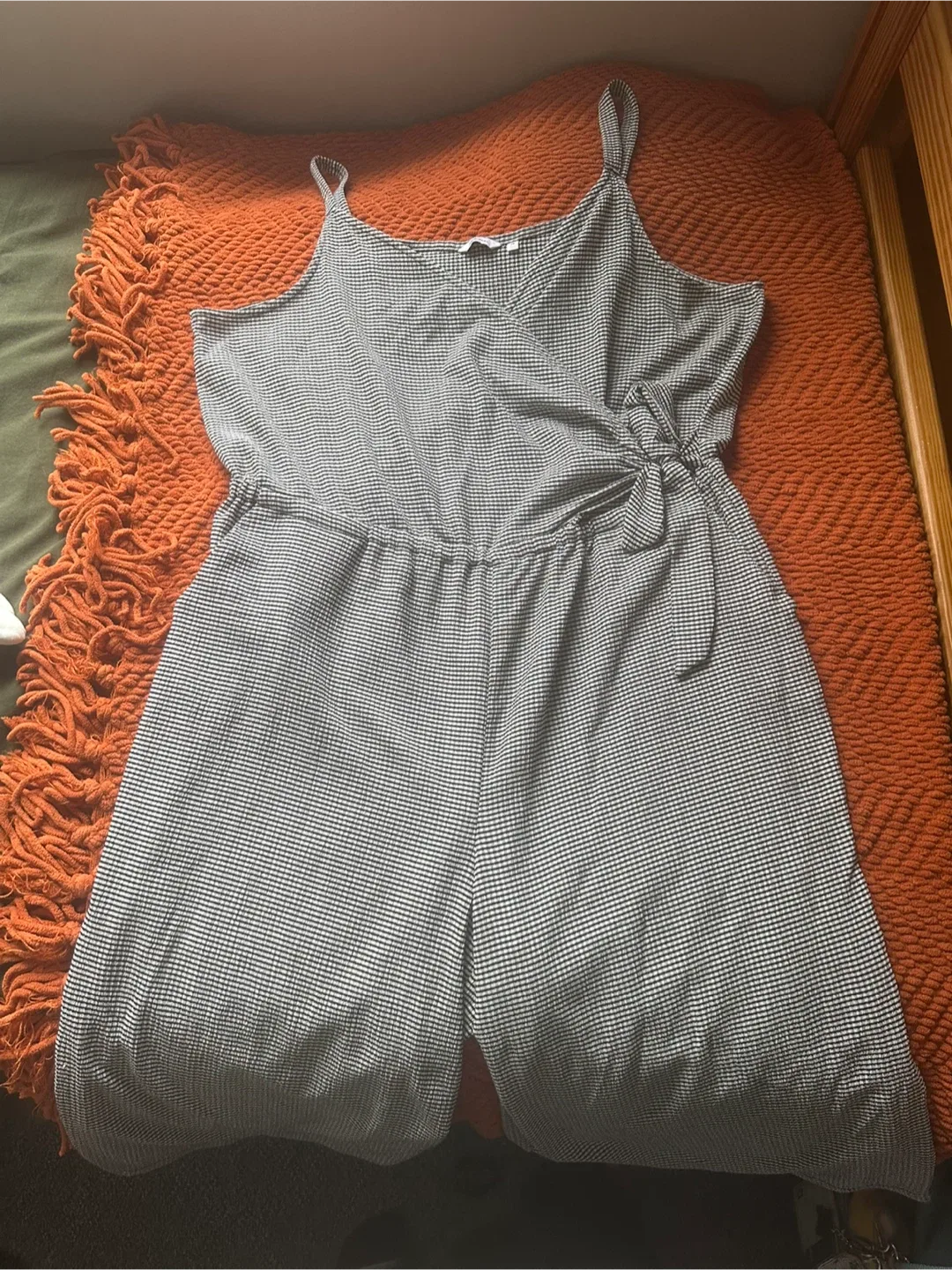 Reitmans Black & White Romper - Size 2X