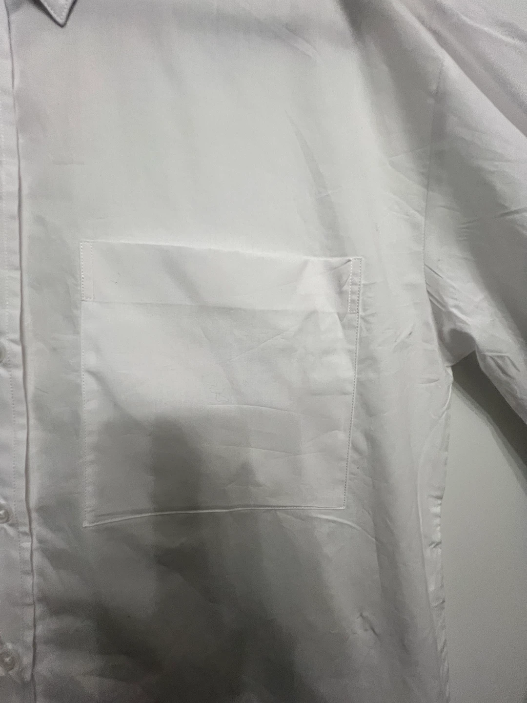 New Banana Republic White Button-Up Shirt - Size M - photo 4