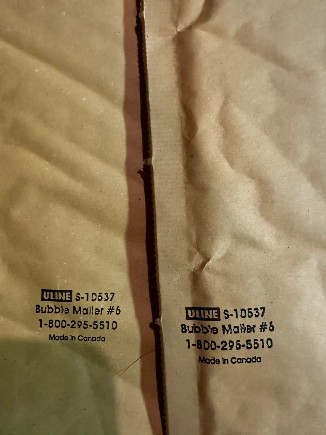 Uline S-10537 Bubble Mailer #6 $2 each image indicator(3)