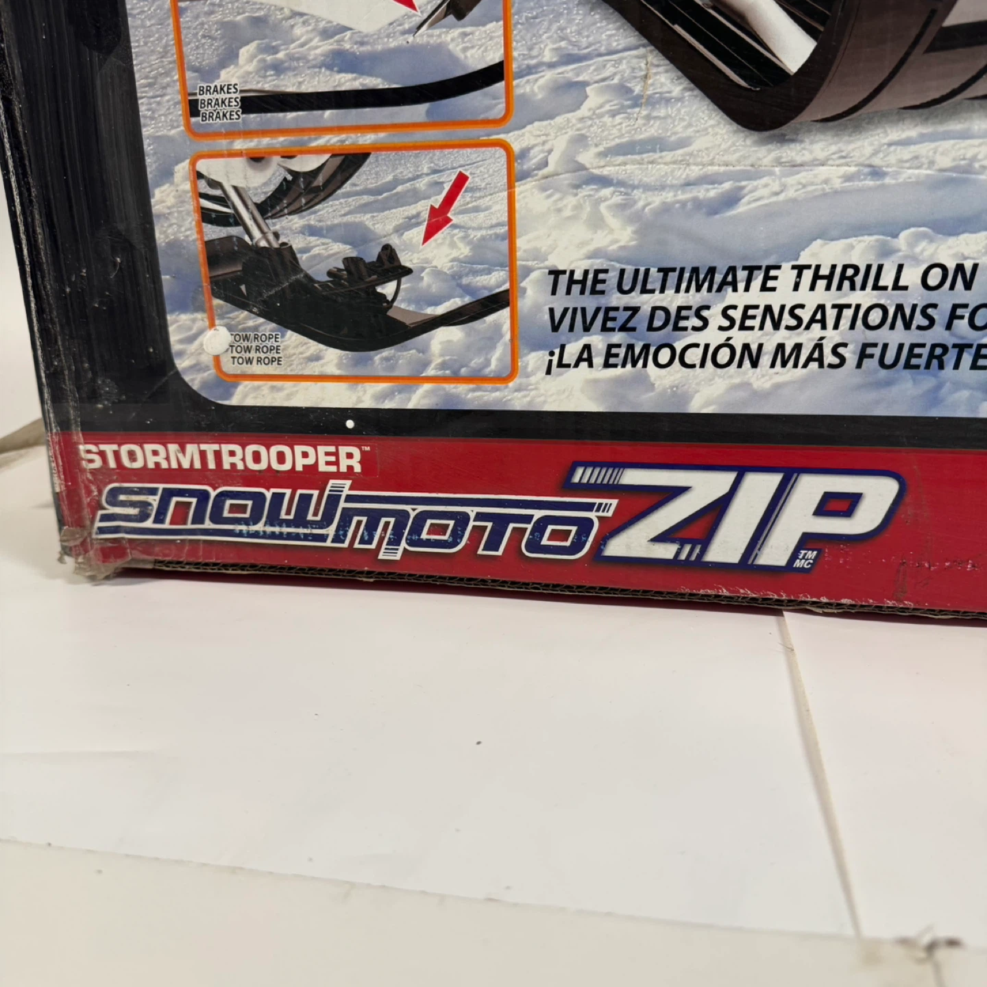 Star Wars Stormtrooper Snow Sled – Disney – New Open Box - photo 5