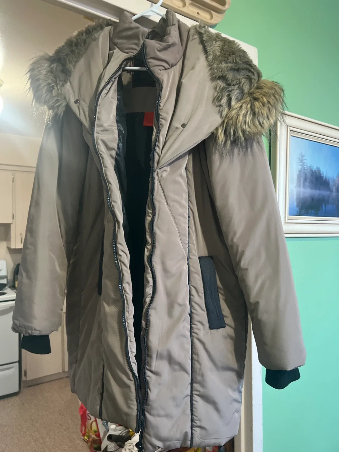 Margona Winter Coat with Fur Hood
