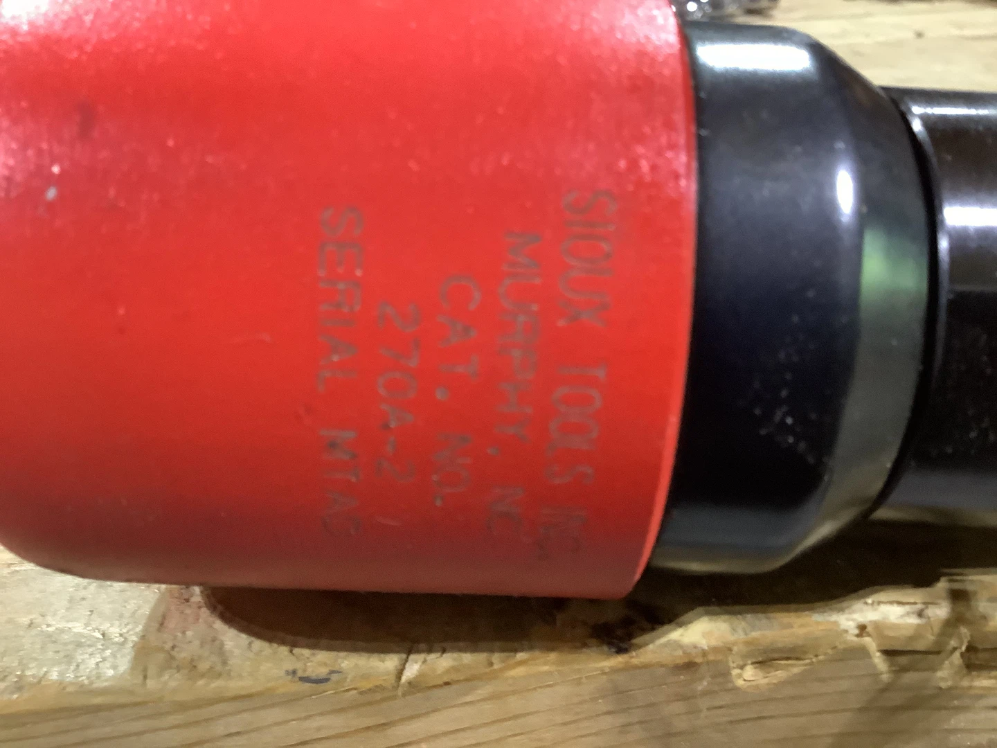 Sioux 270A-2 Air Hammer, bucking bars, and snaps - photo 2