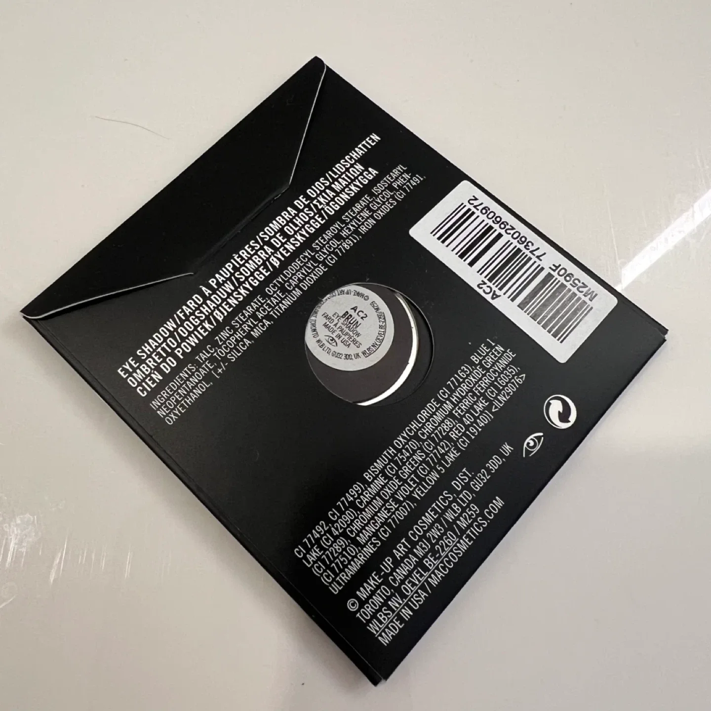 New MAC Eye Shadow Pro Palette Refill Pan image indicator(2)