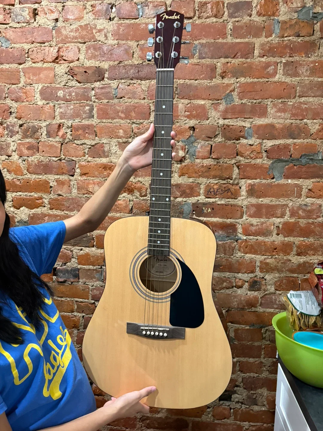 Fender FA-100 Acoustic Guitar w/ Gig Bag