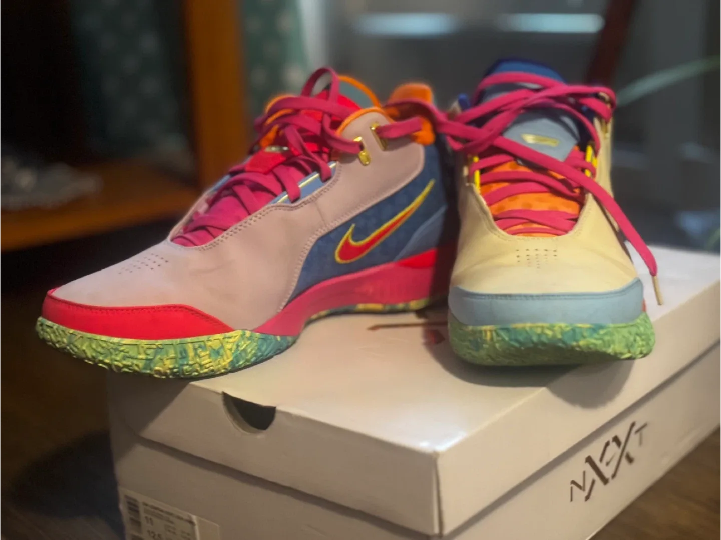 Nike Lebron NXXT Gen AMPD Violet Mist Size 12.5