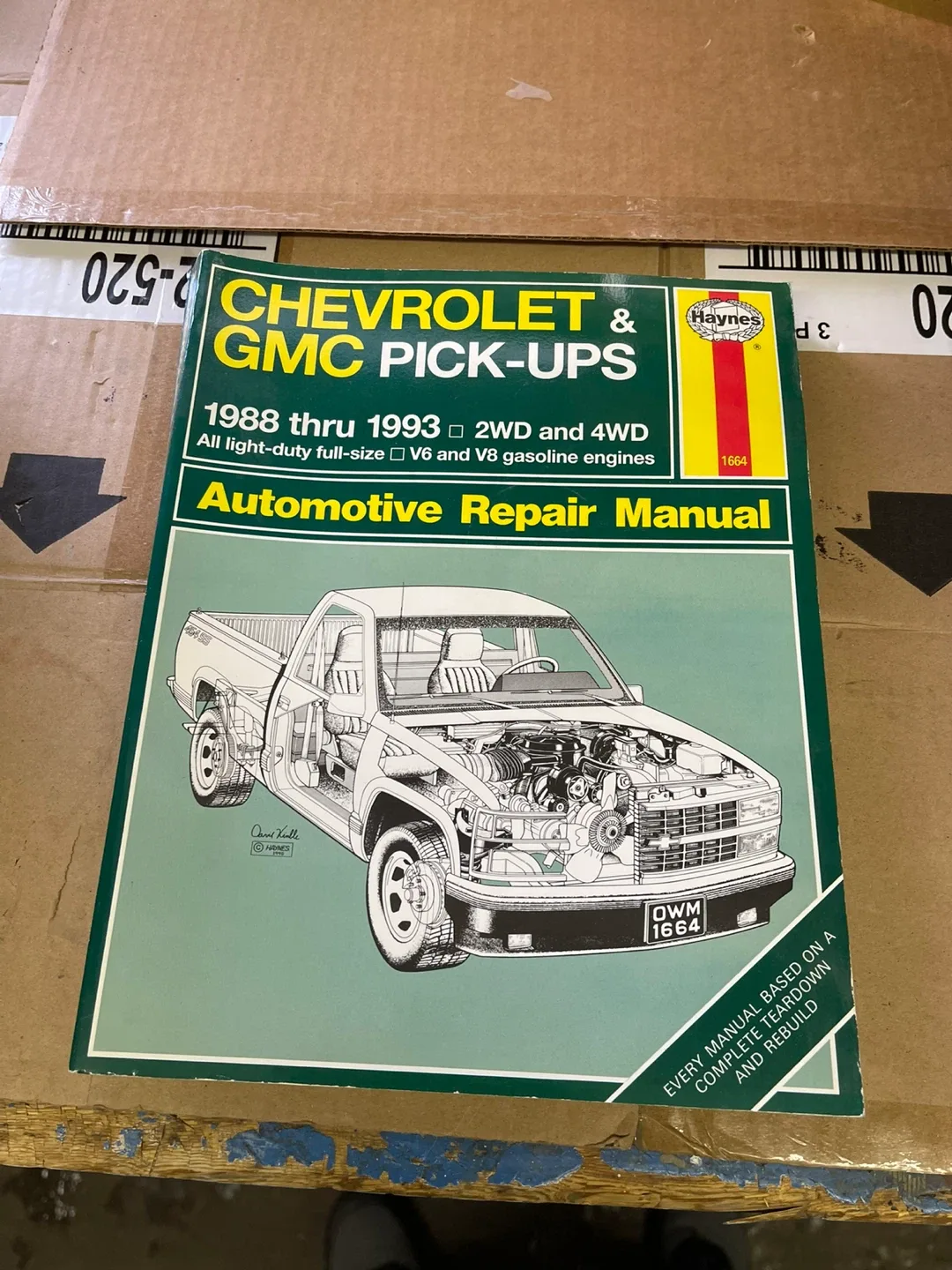 Chevrolet & GMC Pick-Ups Repair Manual 1988-1993