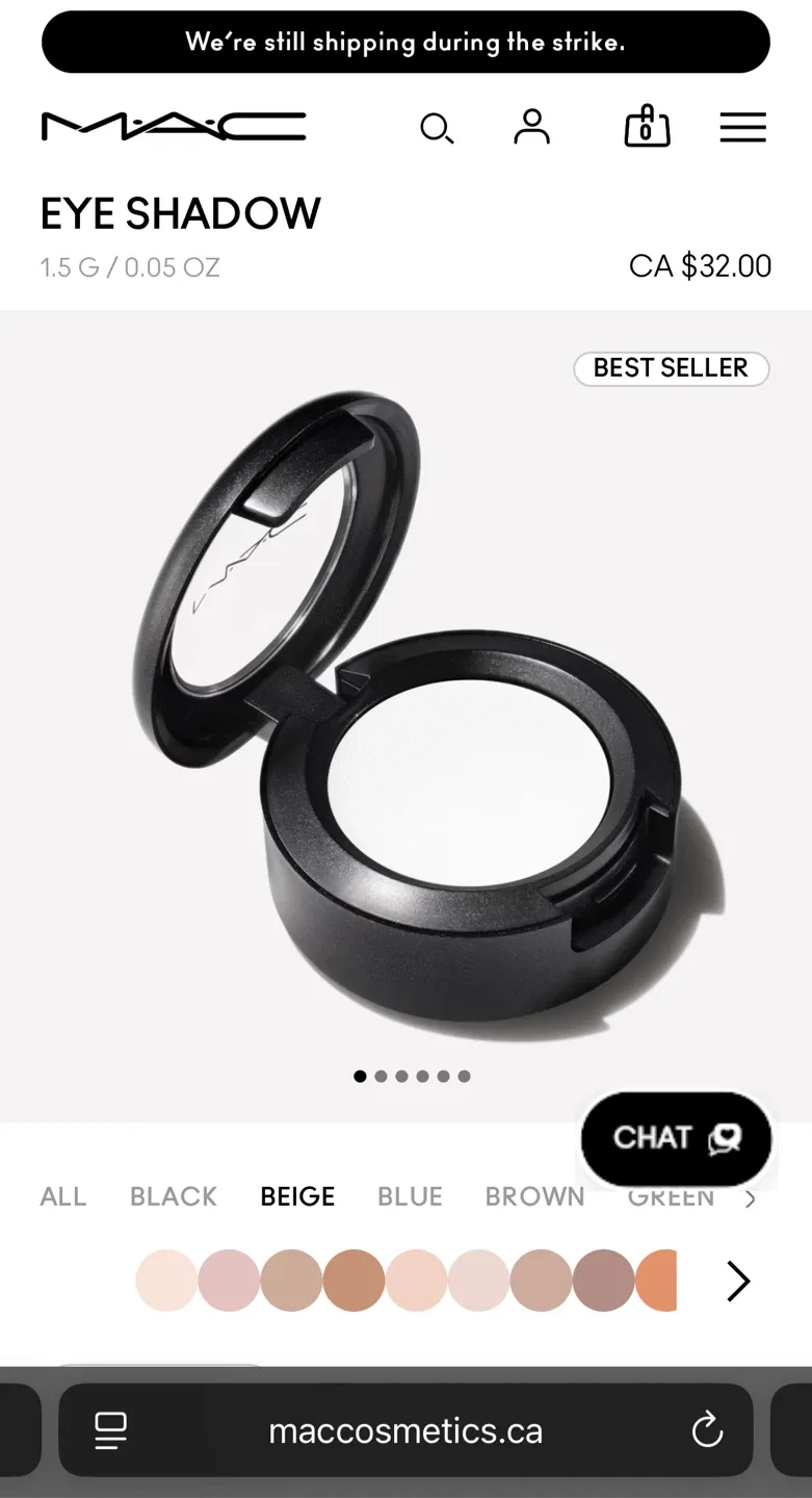 New MAC Eye Shadow - Gesso image indicator(3)