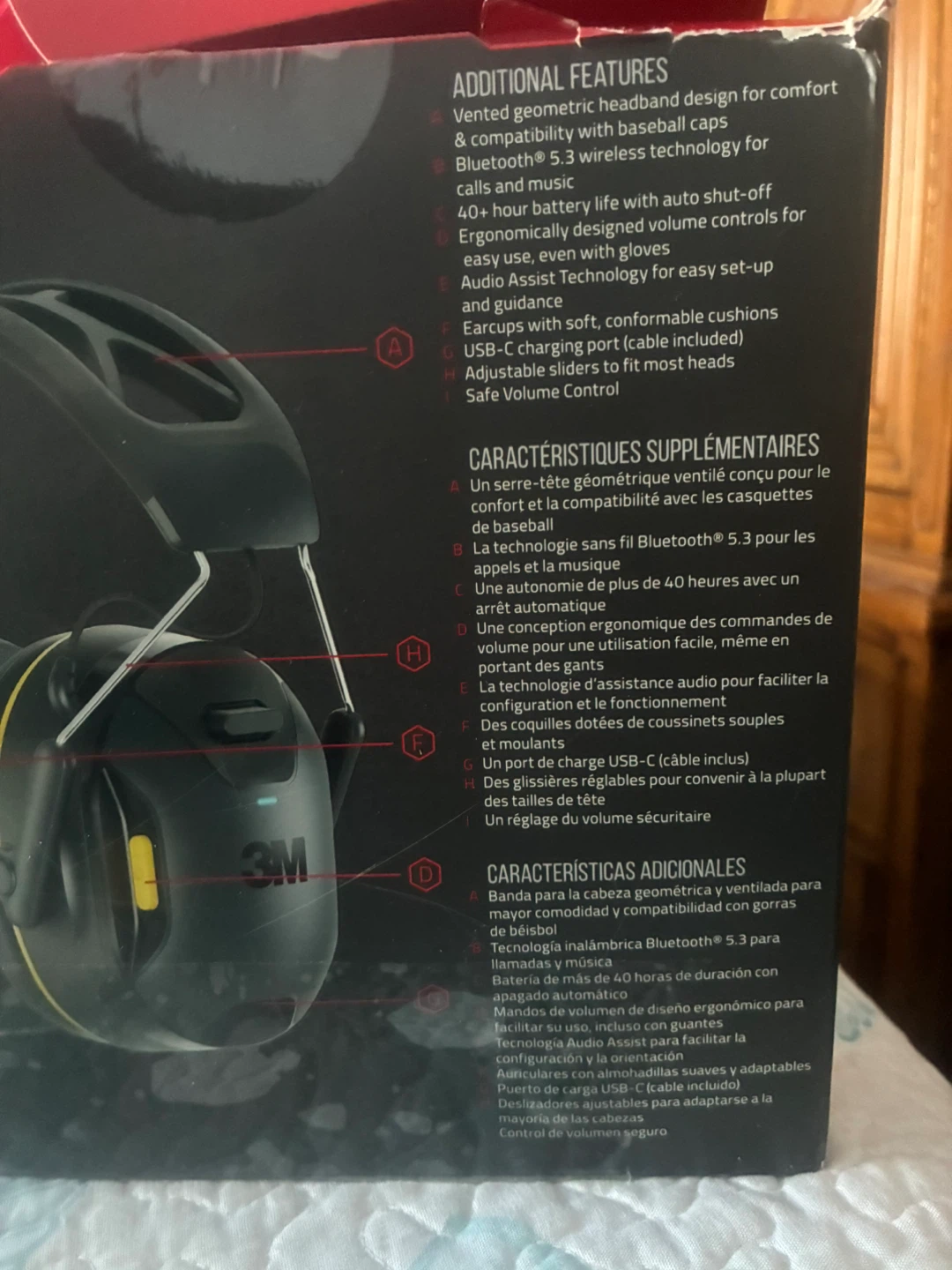 3M WorkTunes Connect Hearing Protector - Like New! - photo 2