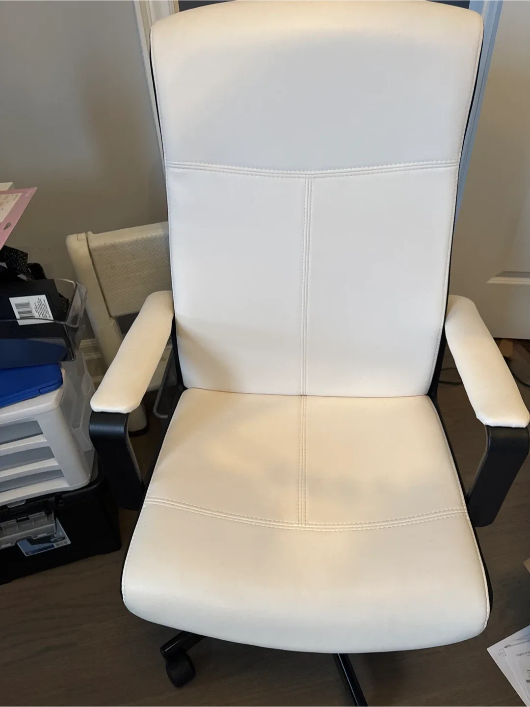 White & Black Office Chair