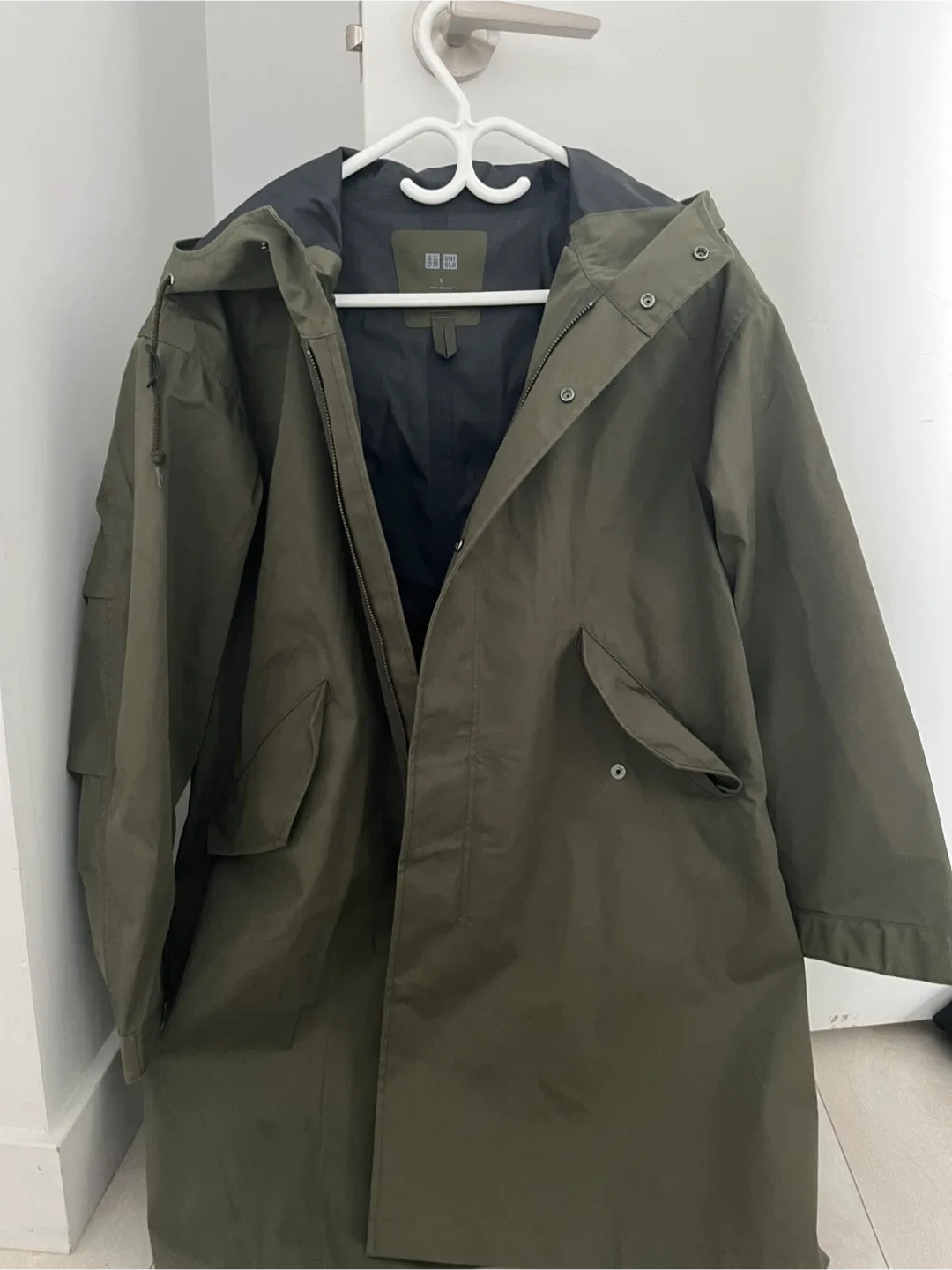 Uniqlo Olive Green Coat