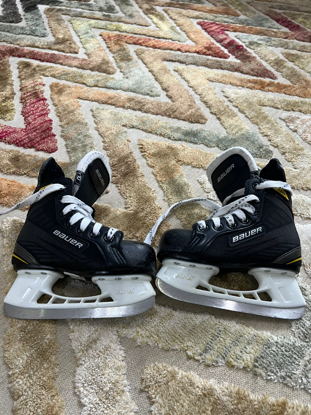 Bauer Ice Skates.  Kids/Youth.   Size Y10 - photo 4