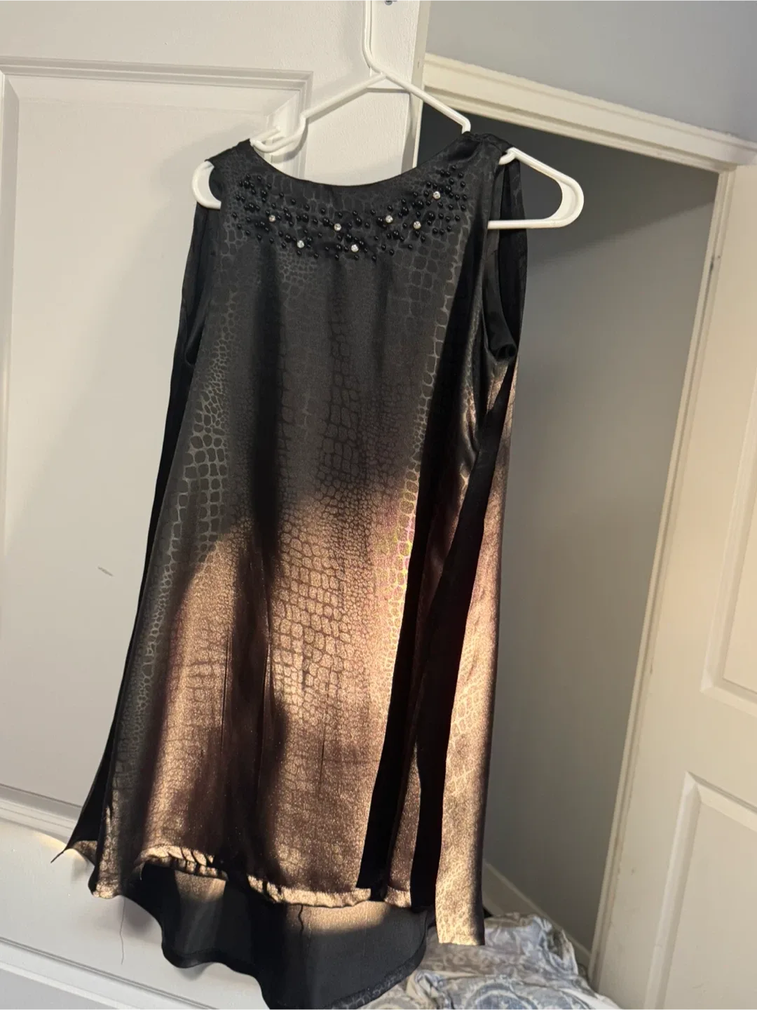 Black Embellished Dress image indicator(2)