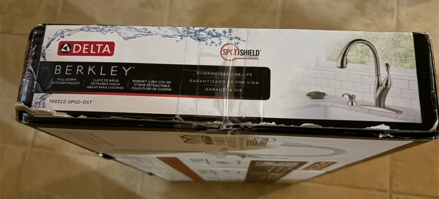 New Delta Berkley SpotShield Kitchen Faucet image indicator(8)