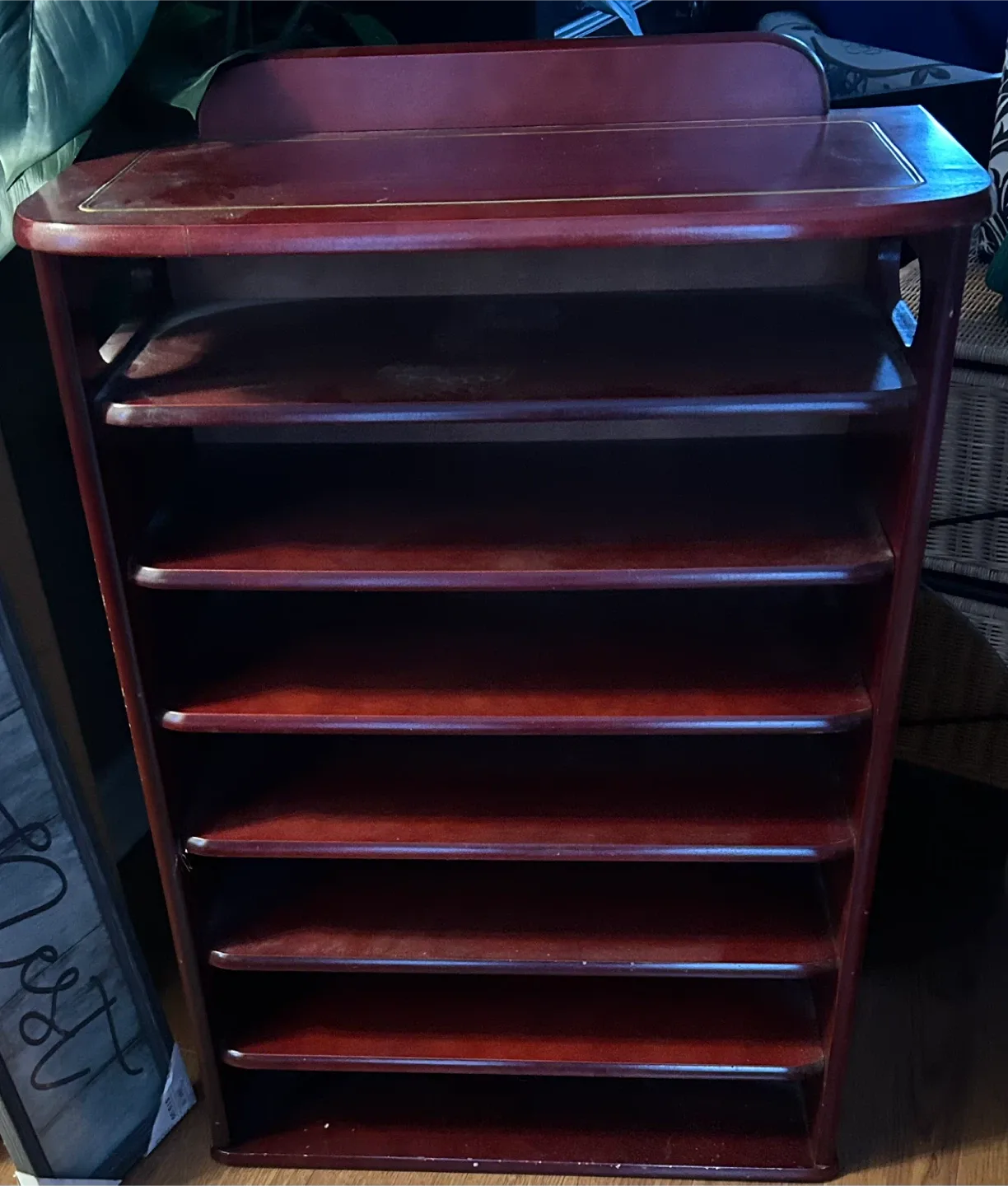 Wooden Shoe storage Rack image indicator(3)