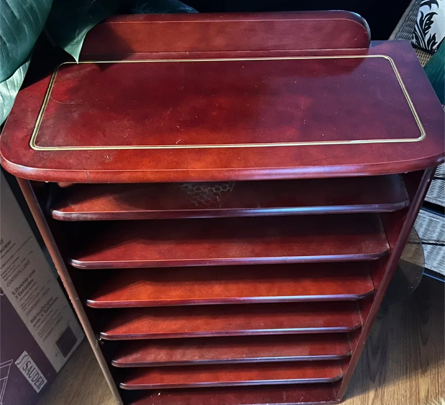 Wooden Shoe storage Rack image indicator(2)