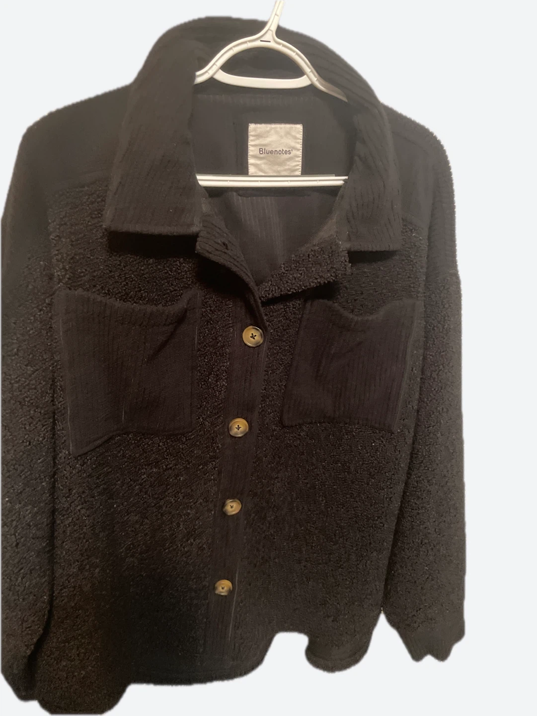 Bluenotes Black Shacket