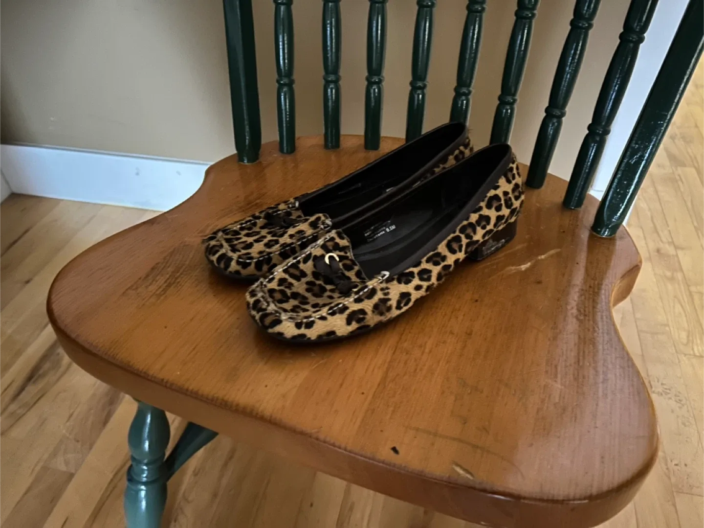 Alfani Leopard Print Loafers