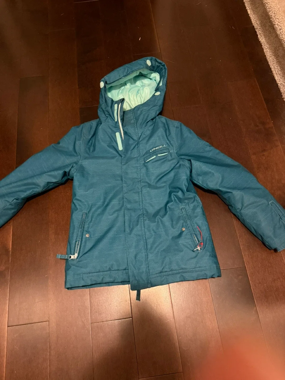 O'Neill Kids' Teal Snow Jacket - Size 10 image indicator(2)