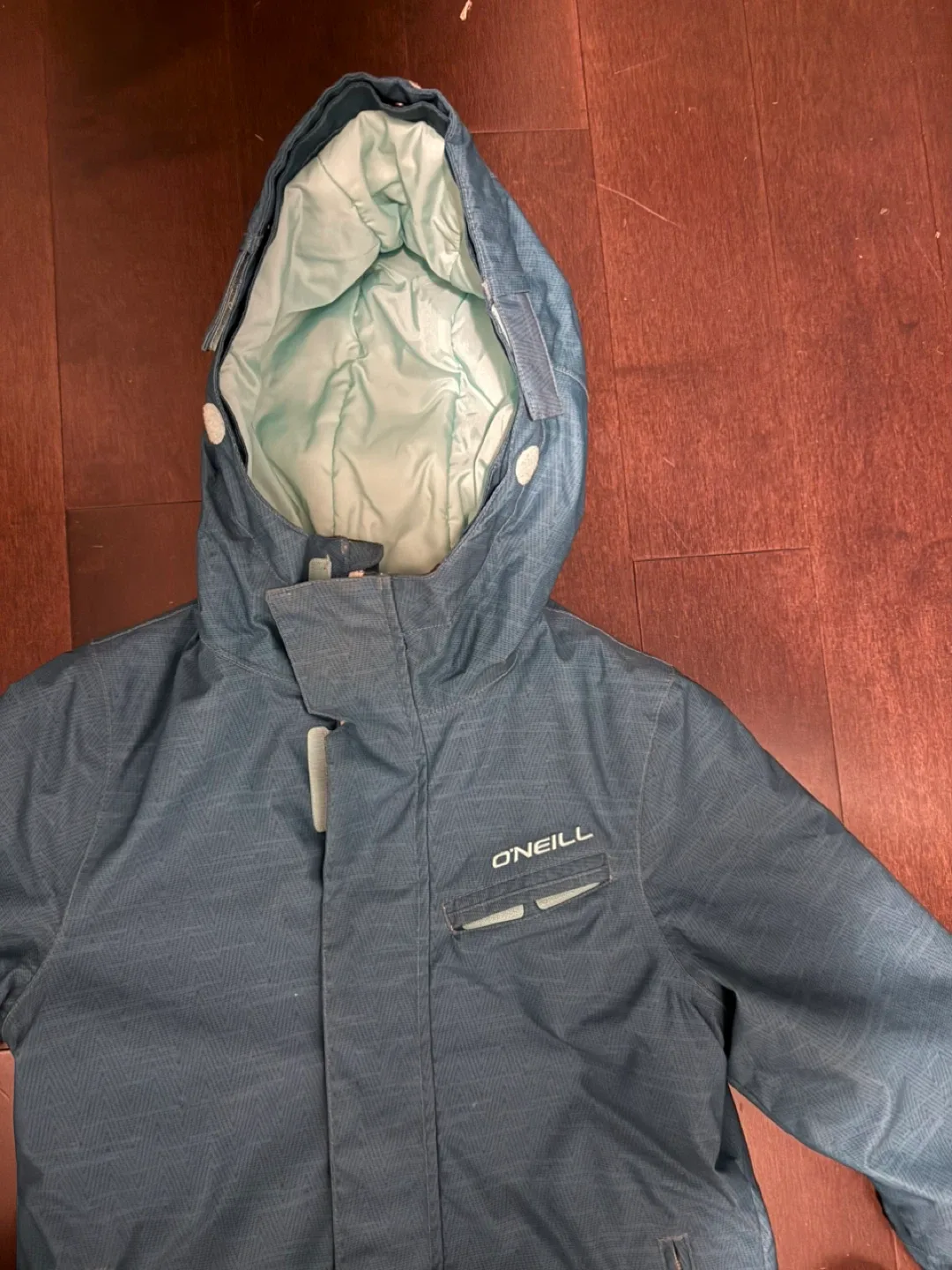 O'Neill Kids' Teal Snow Jacket - Size 10