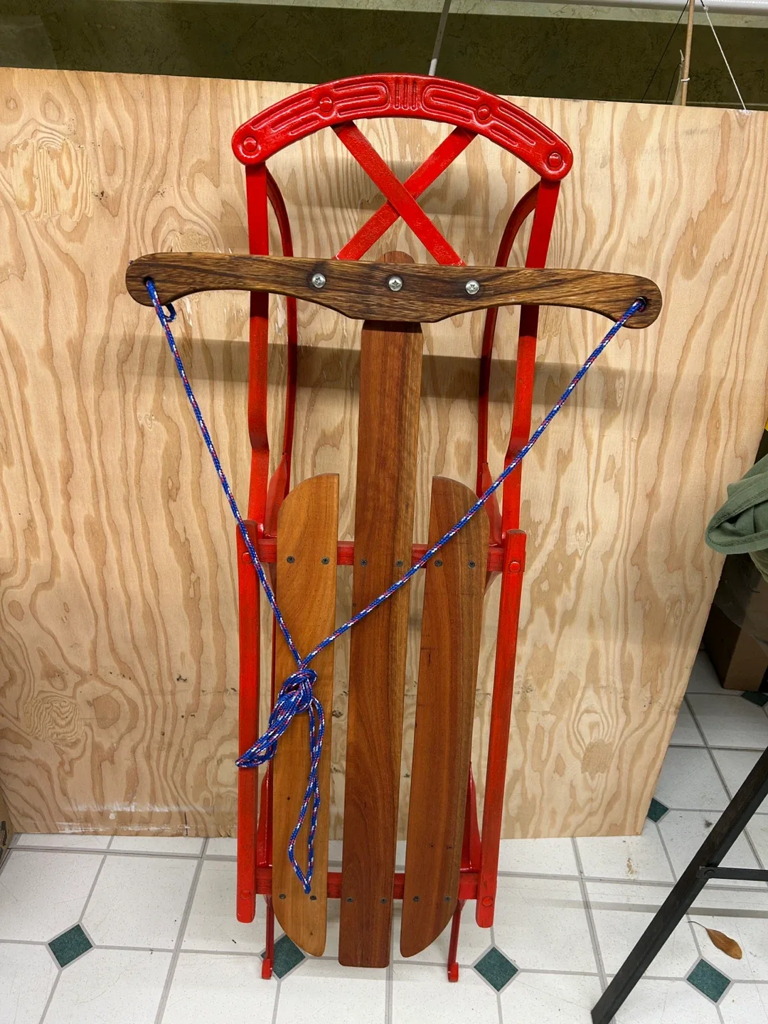 Vintage Radio Flyer sleigh