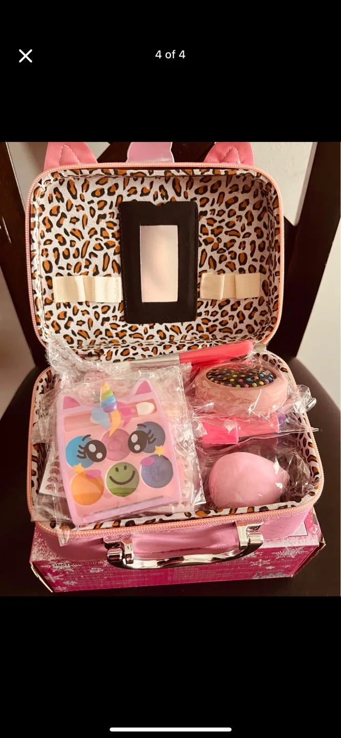Kids Makeup Kit - Unicorn Theme, Pink image indicator(2)
