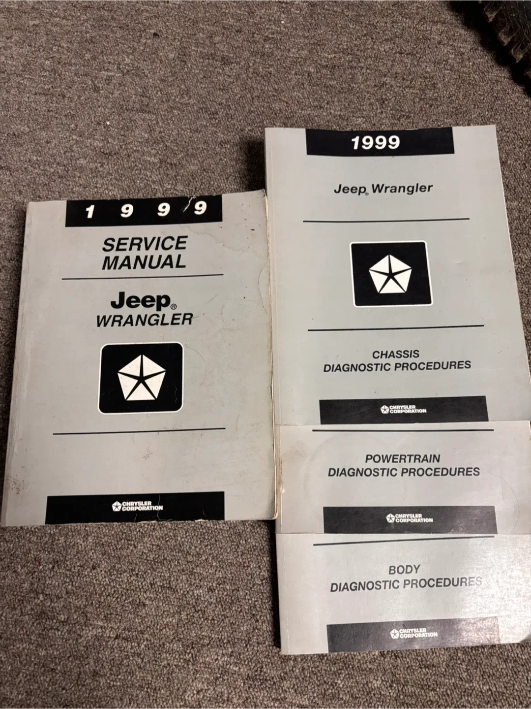 Jeep Wrangler 1999 Service & Repair Manuals