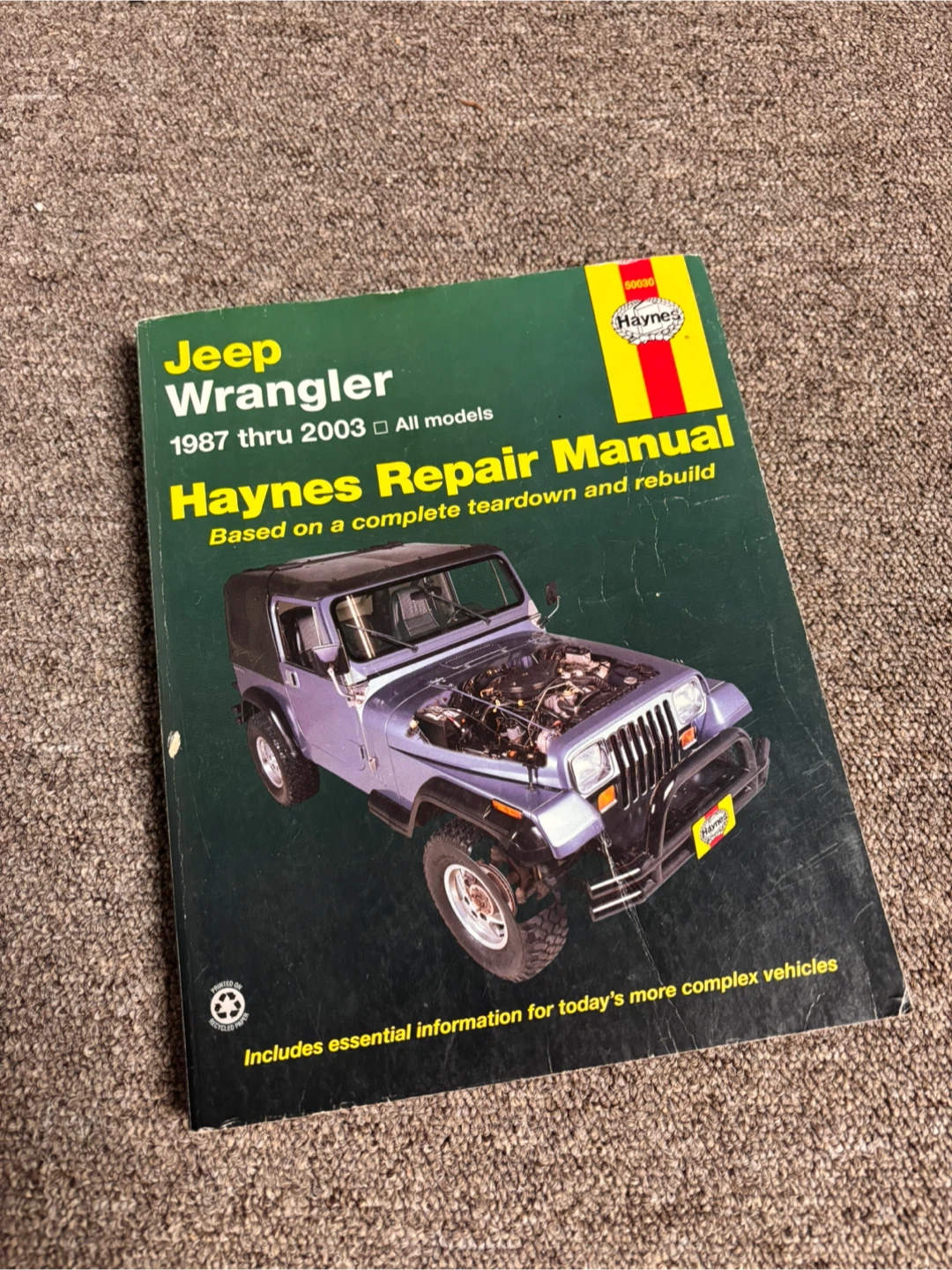 Jeep Wrangler 1999 Service & Repair Manuals - photo 2