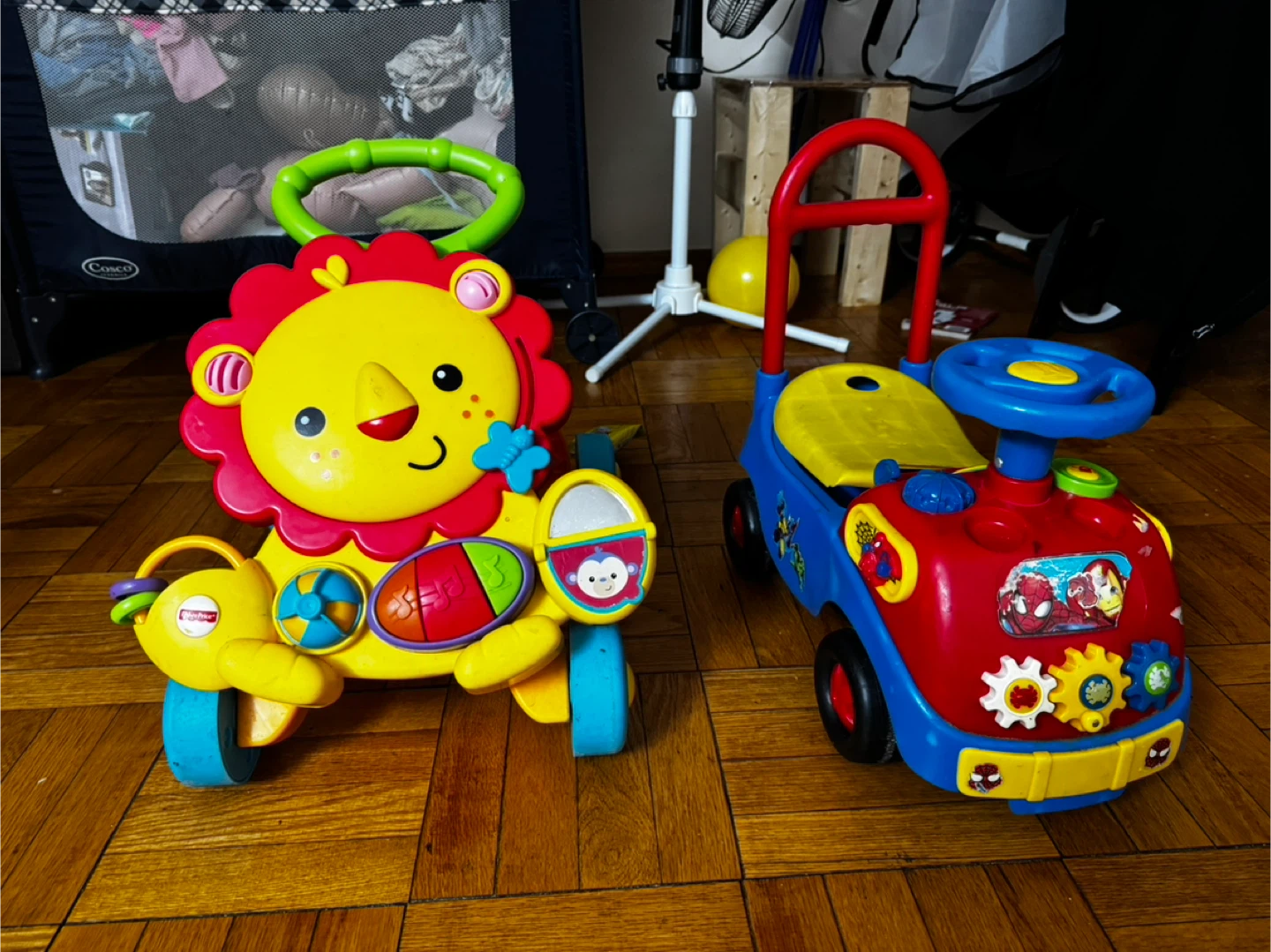 Fisher-Price Lion Walker & Ride-On Car - photo 2