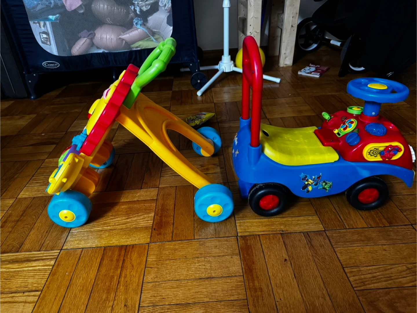 Fisher-Price Lion Walker & Ride-On Car